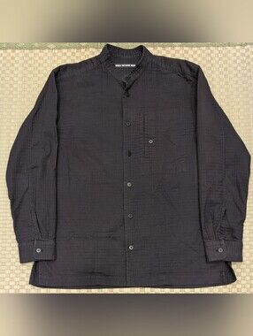 Issey Miyake Double Face Cotton Button Down Shirt Men's Size 2 (M) Made in Japan